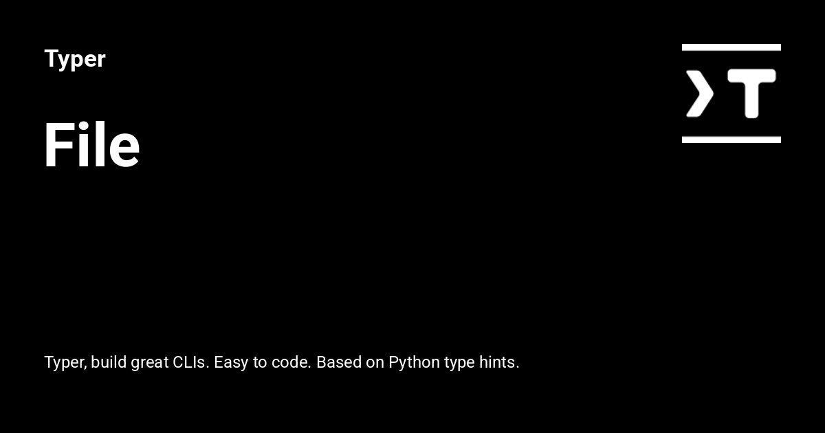 File - Typer